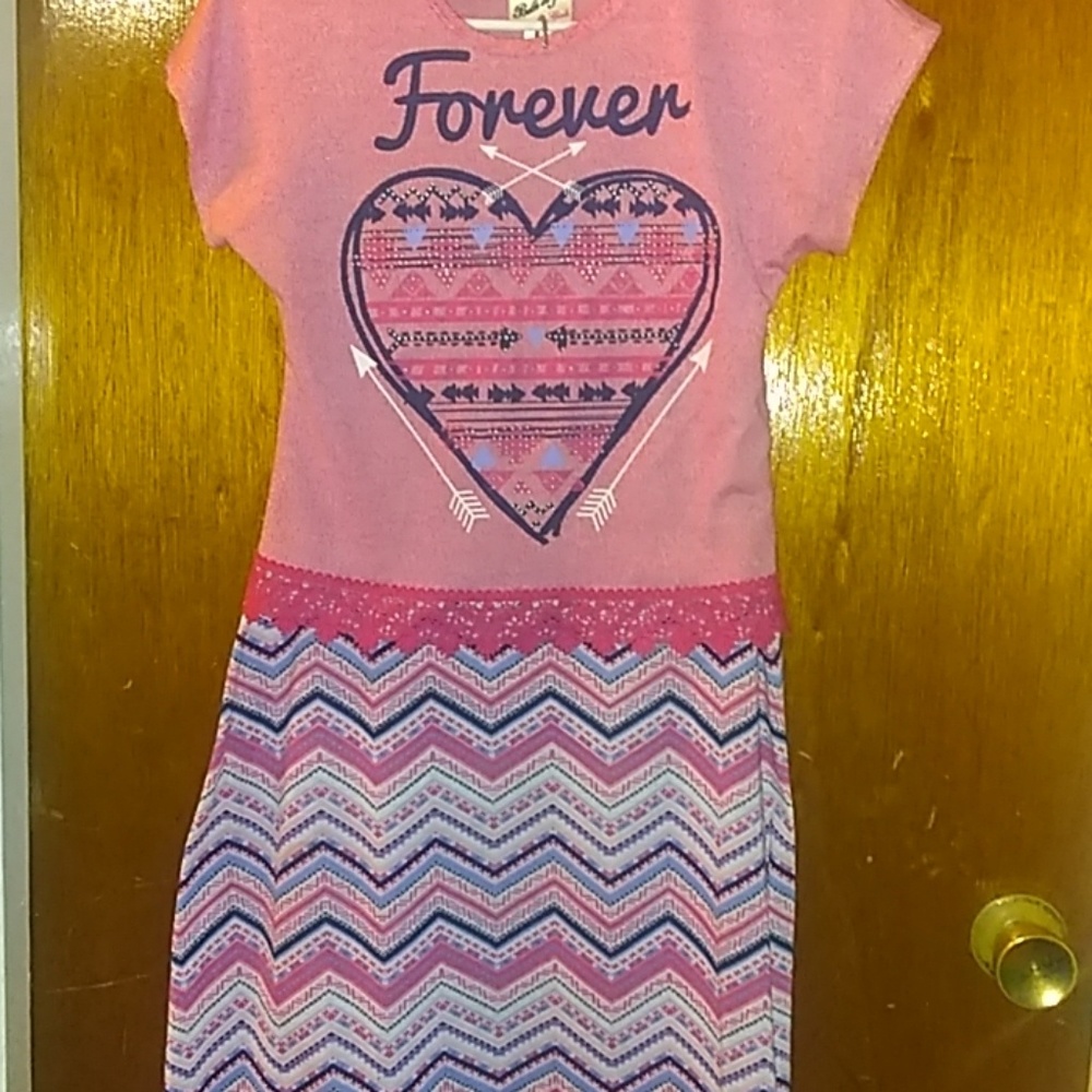 Church Skirt with Shirt